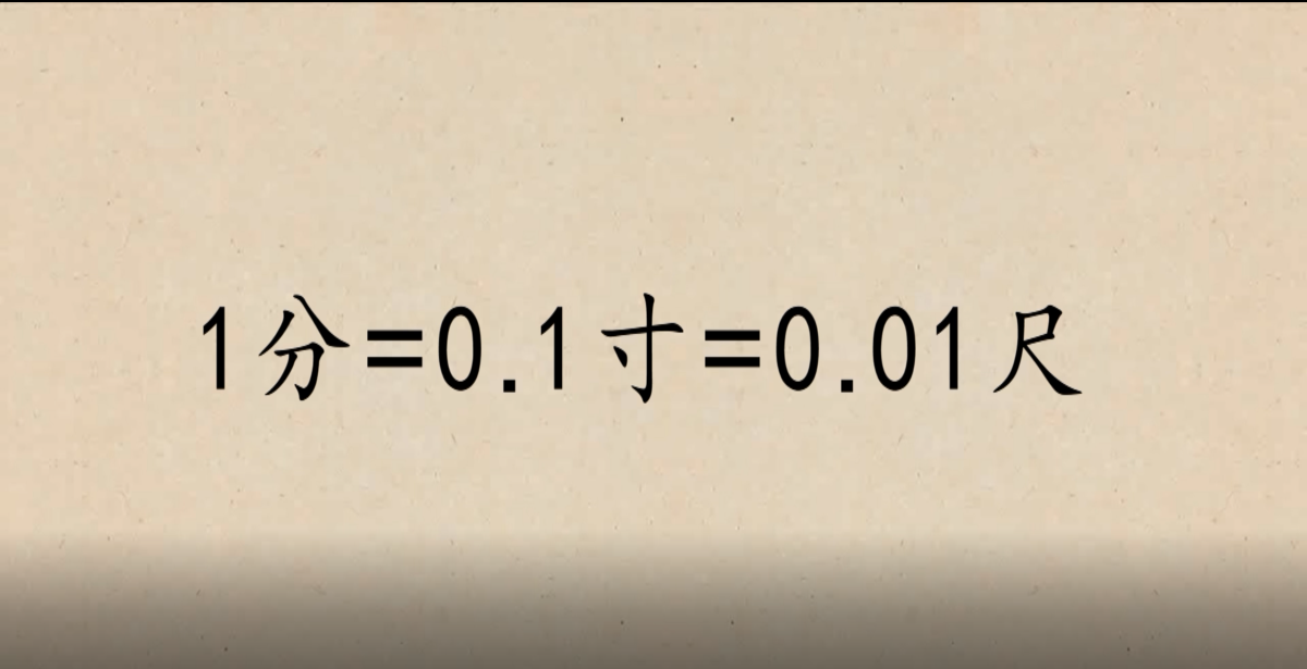 汉字解密丨古代的"一分"跟现代的"一分米"是一个概念吗?