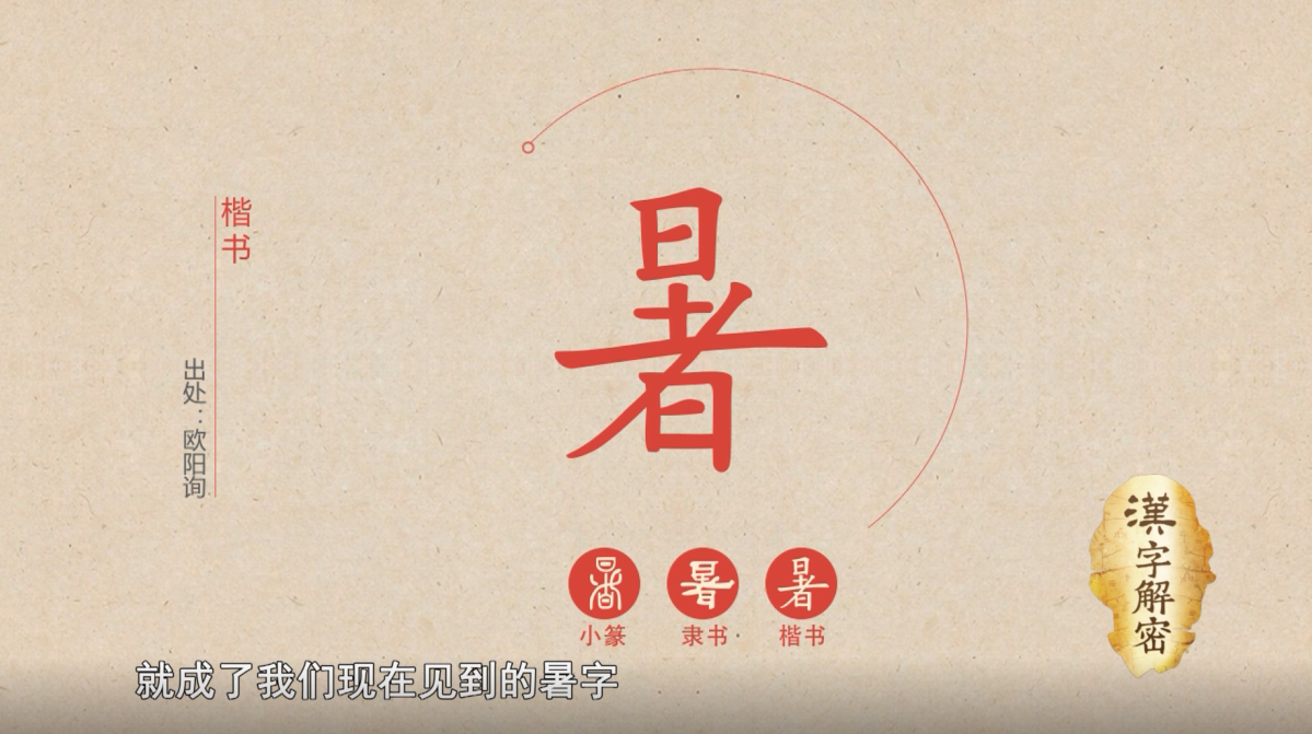 汉字解密丨"暑"字里的日表示的是太阳的意思吗?