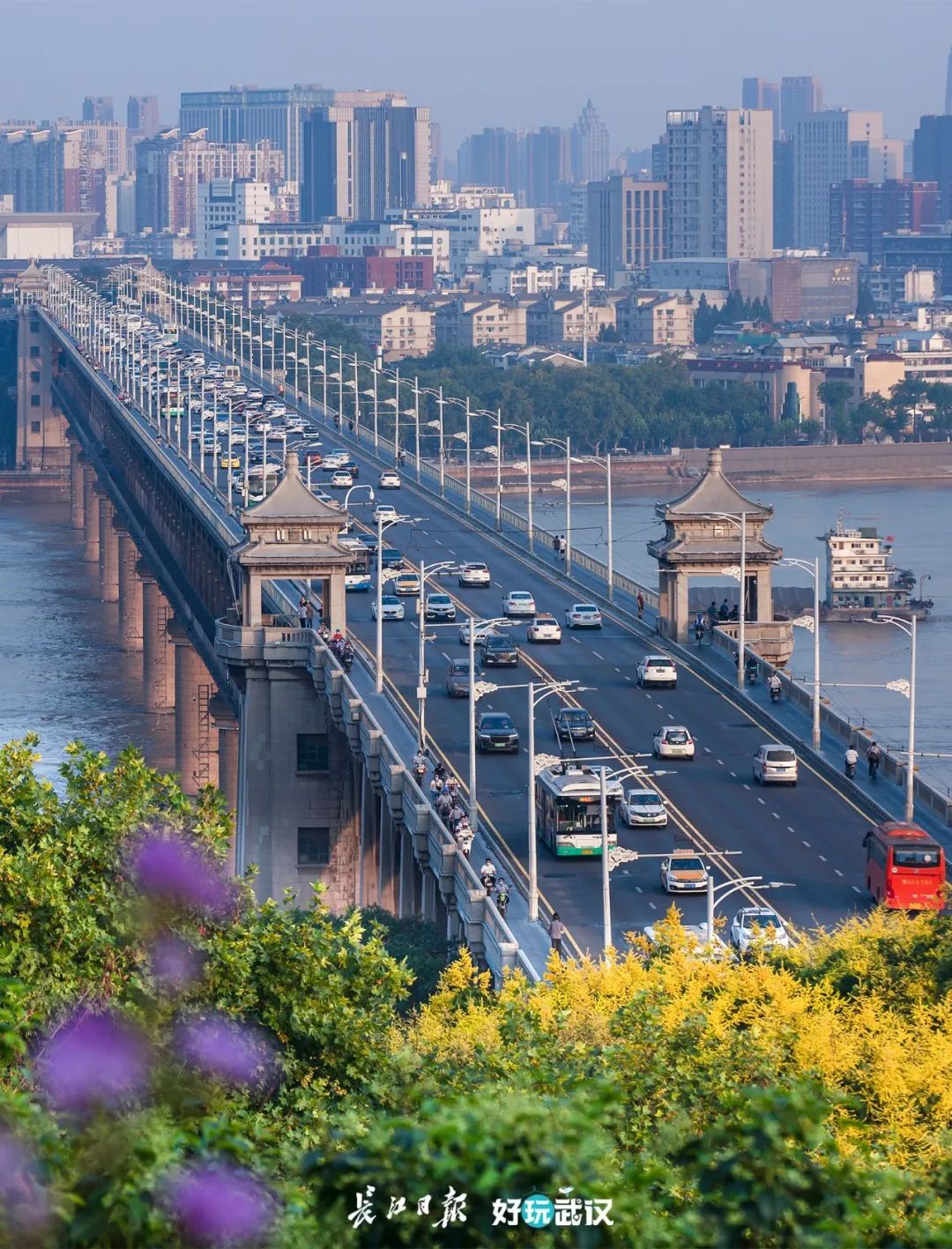 武汉长江大桥生日快乐