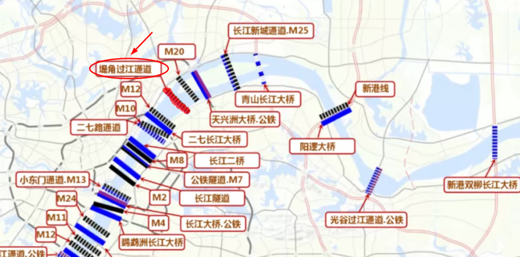 武汉将新建一座跨江大桥!