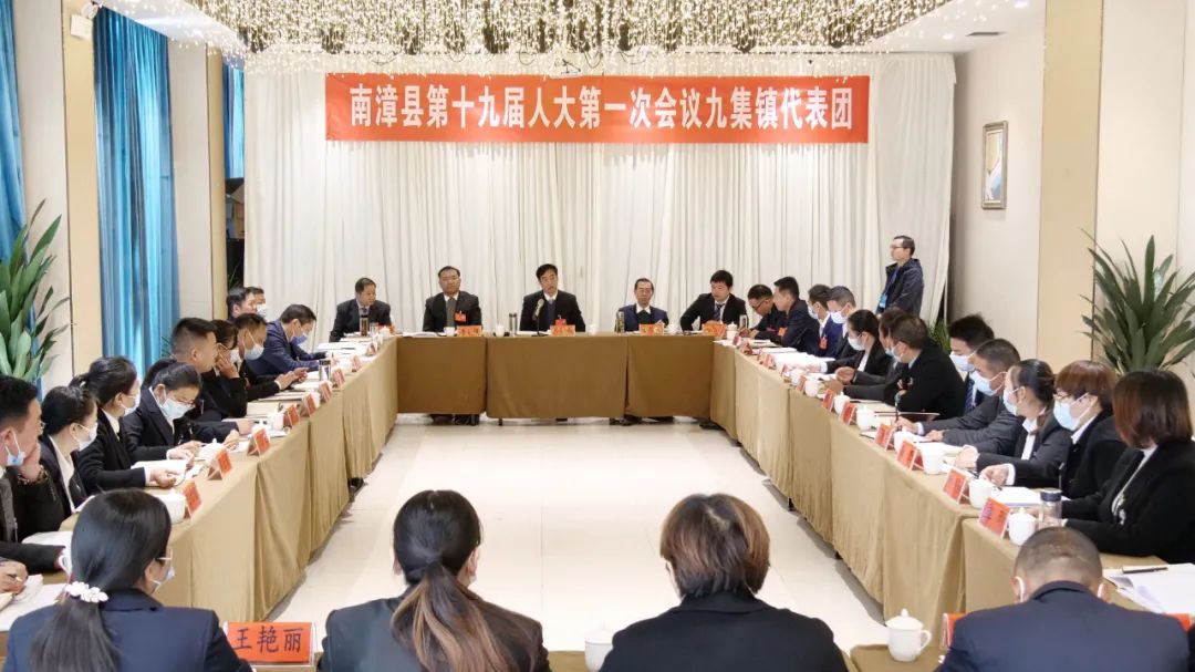 罗兴斌参加南漳县第十九届人民代表大会第一次会议九集镇代表团审议