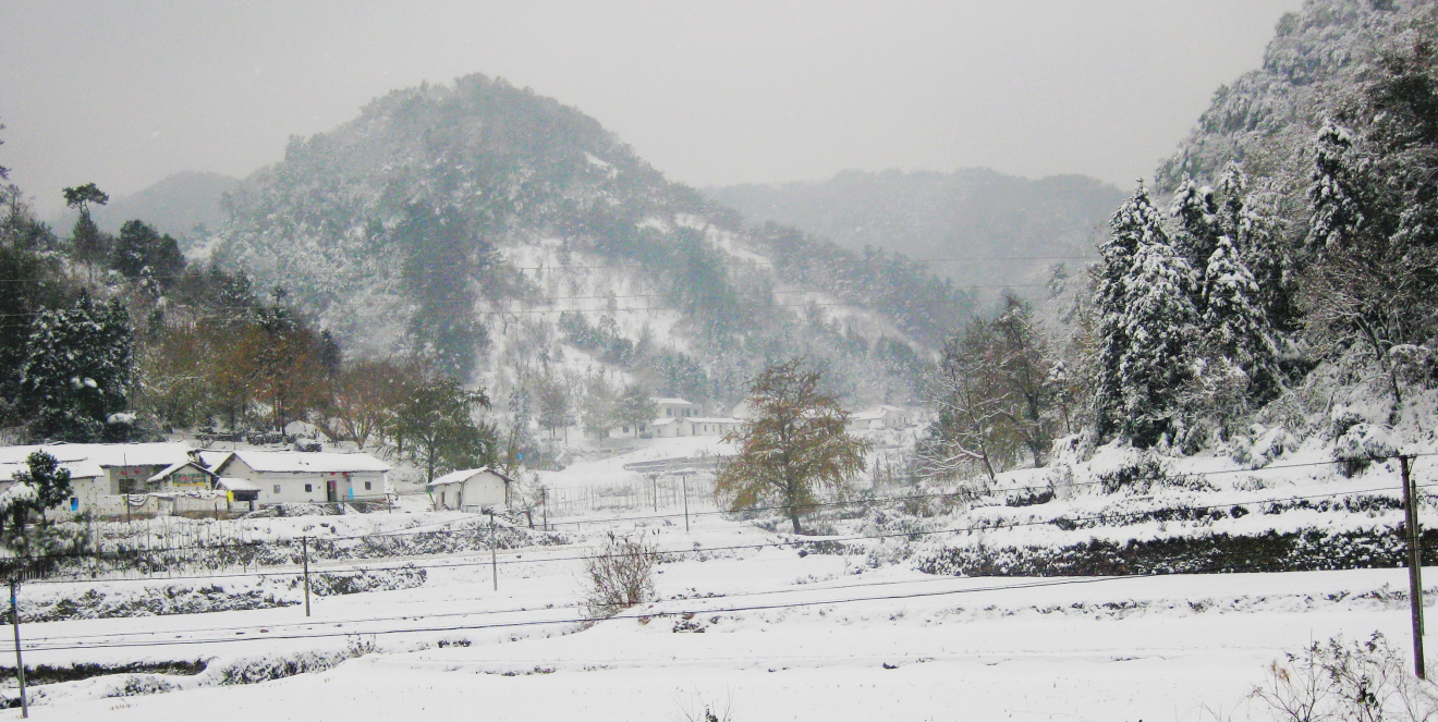 極美湖北每日一景丨湖北安陸錢衝瑞雪