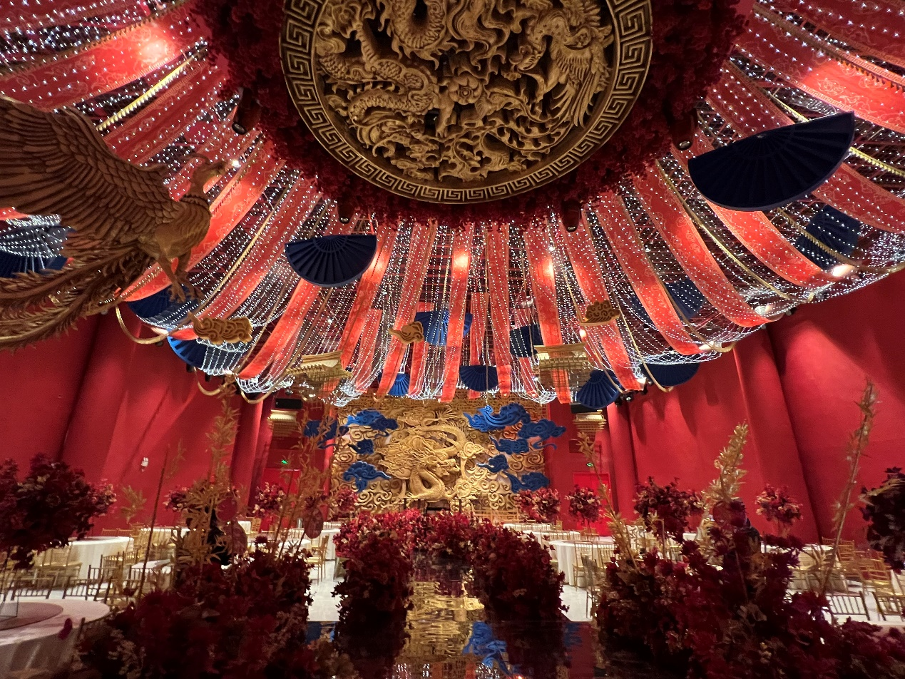 今年,田水湾还打造了婚庆礼堂,园区负责人告诉记者,年轻人们对婚礼的