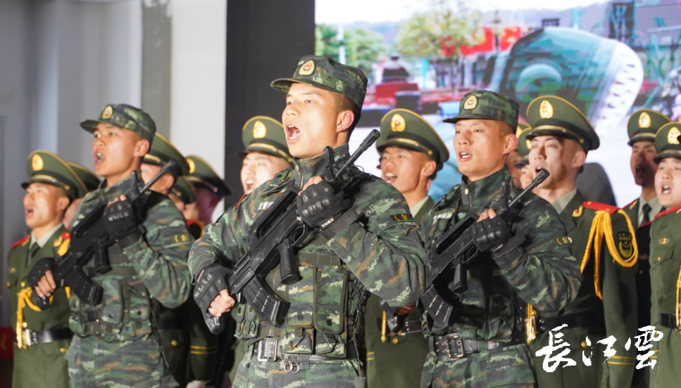 戰歌嘹亮訴忠誠武警軍營唱響時代最強音