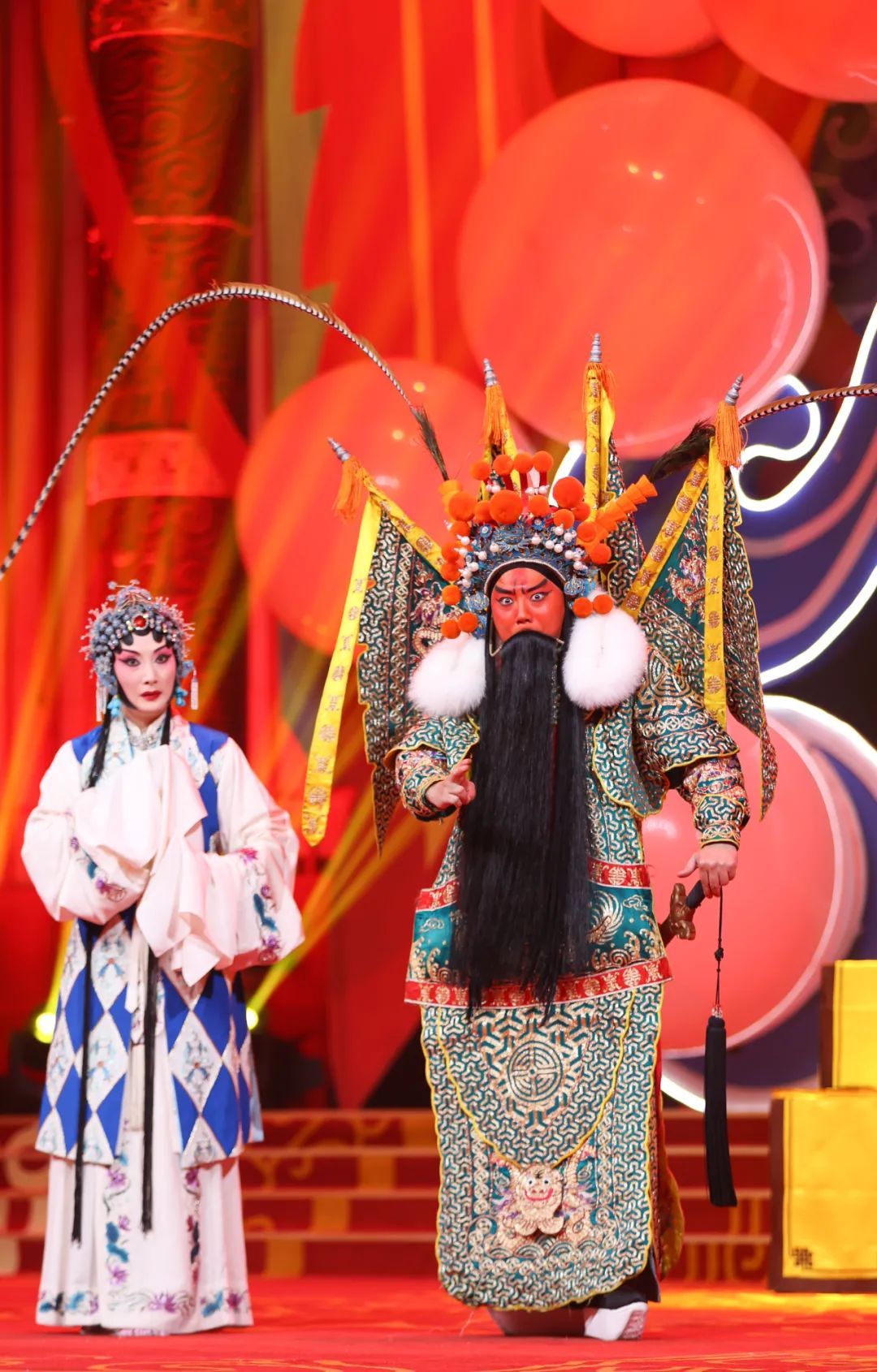 戏码头麒派老生杨曦再上战场京剧斩经堂激昂澎湃情感迸发