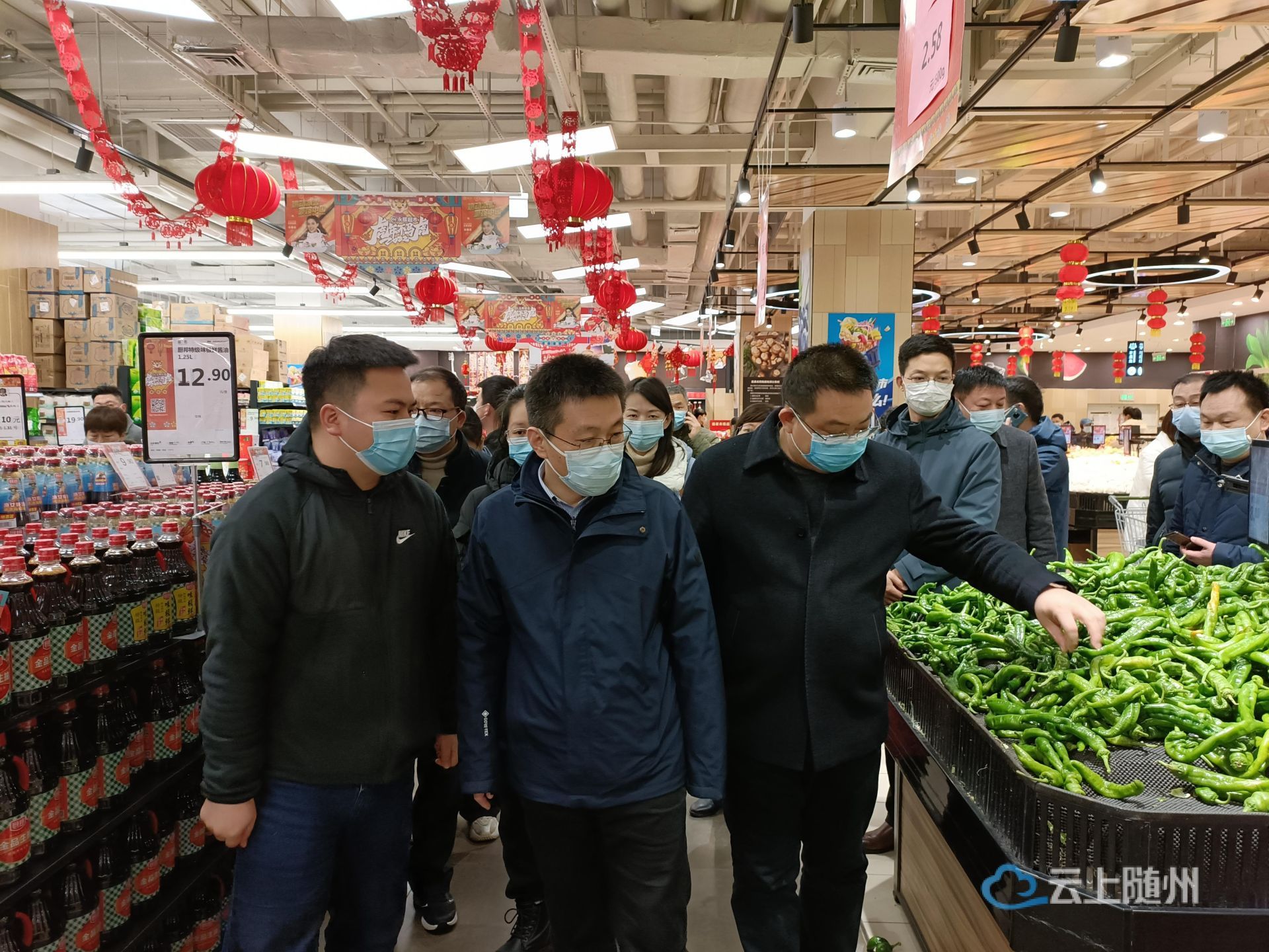 湖北省市场监管局党组成员总工程师潘年松到随州检查调研节前安全工作