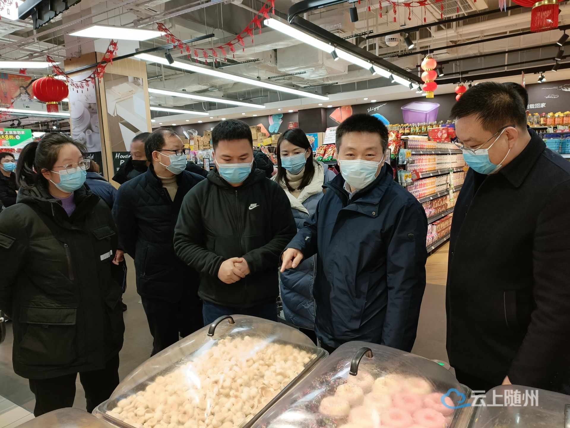 湖北省市场监管局党组成员总工程师潘年松到随州检查调研节前安全工作
