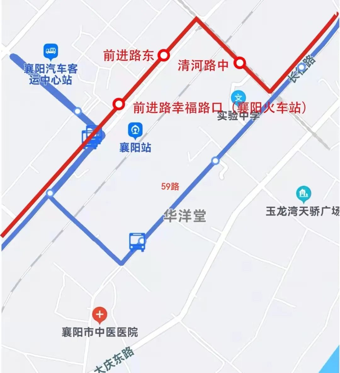 襄阳16路公交车路线图图片
