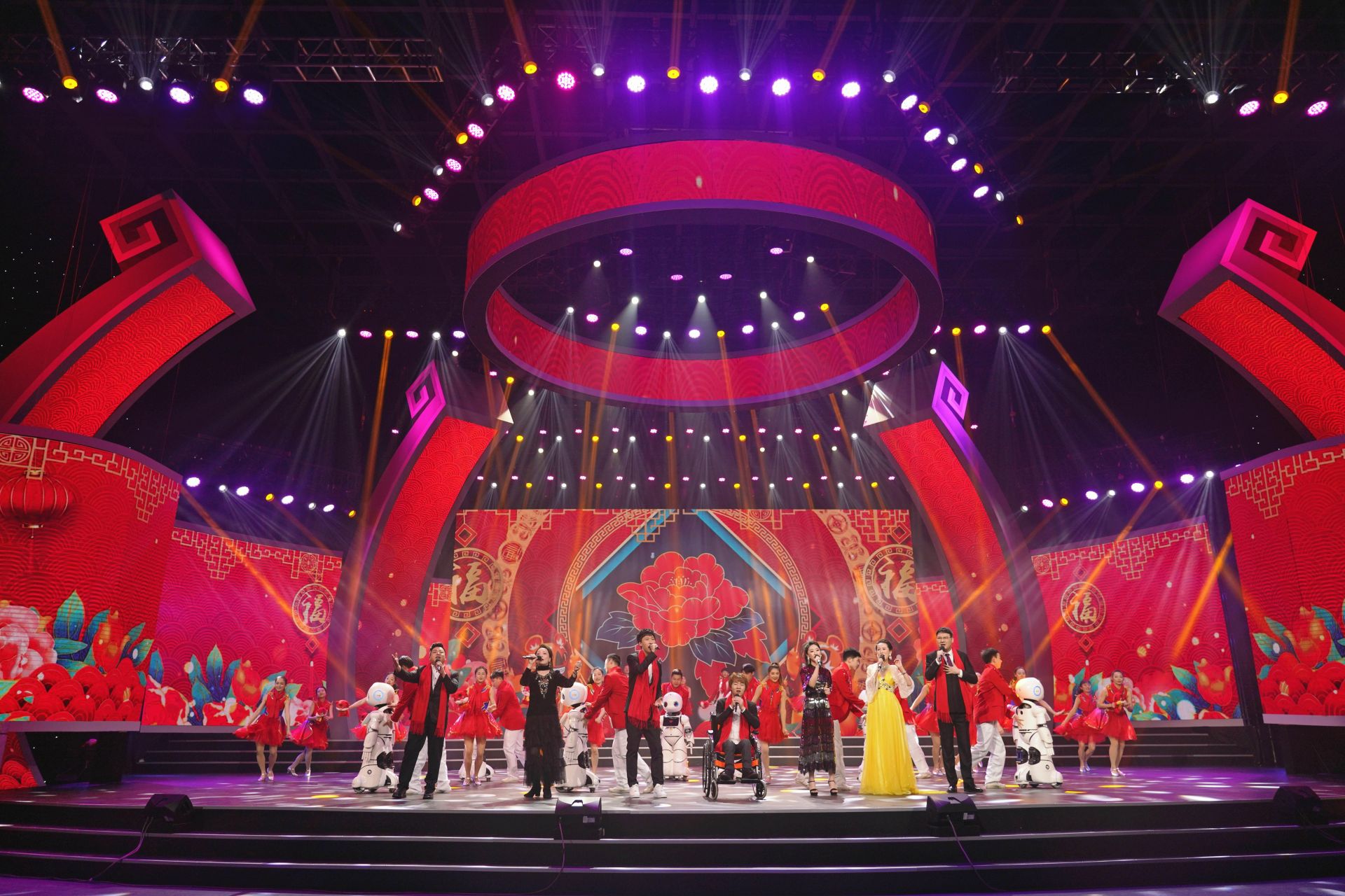 共享芬芳共铸美好2022年残健融合春节文艺晚会大年初五晚浓情献映