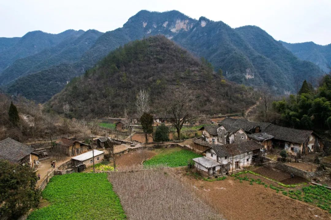 藏在南条荆山深处的漫云村,被誉为荆山深处的桃花源