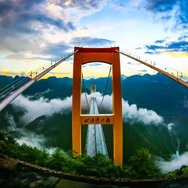 湖北巴东这些大桥美得让人窒息