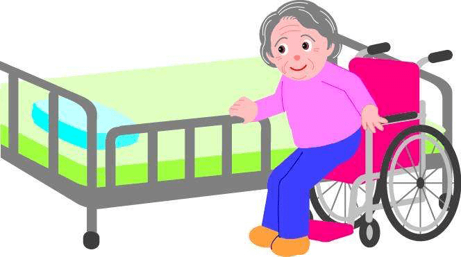 看到老人躺在病床上不断哀嚎,女儿边哭边说:"我以为她不能自己站起来