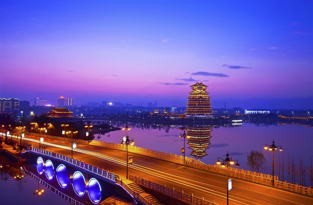 湖北天门茶经楼地标建筑讲述千年往事