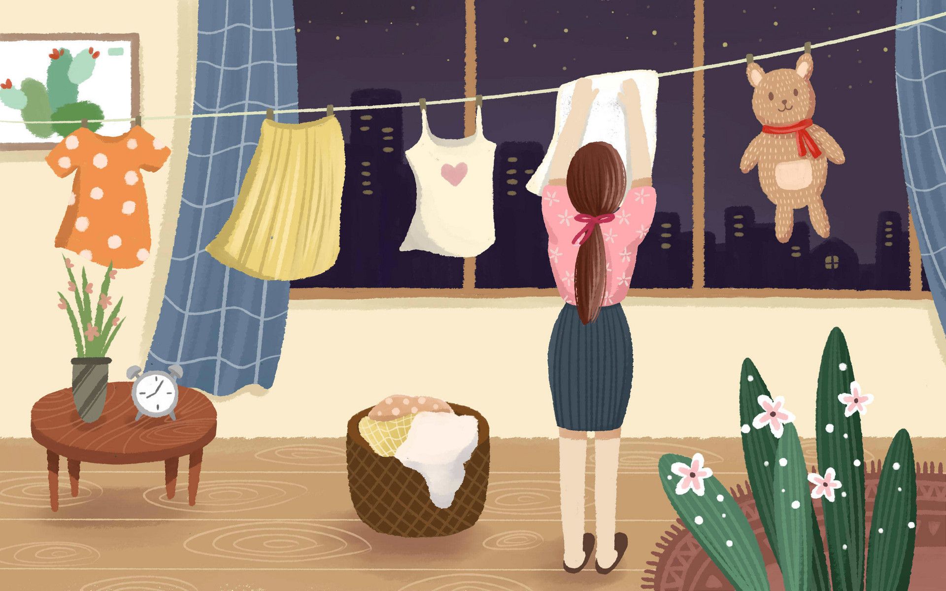 可怕衣服晾晒不当竟有健康隐患