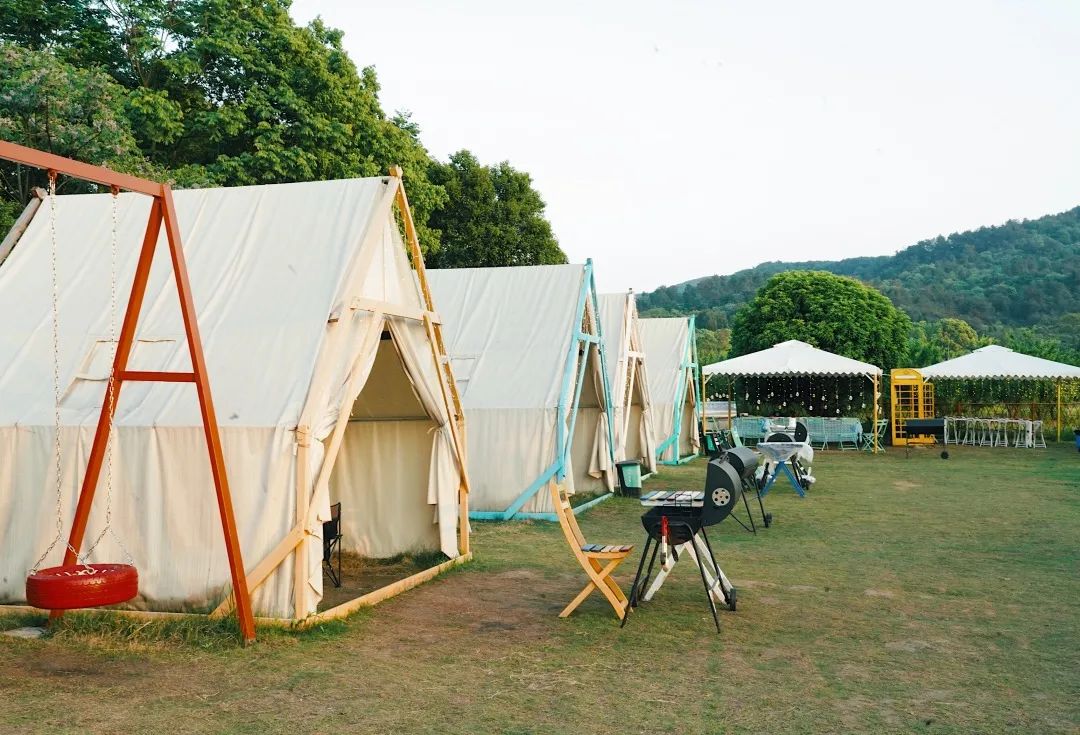 武漢這些寶藏露營地五一帶上帳篷一起野