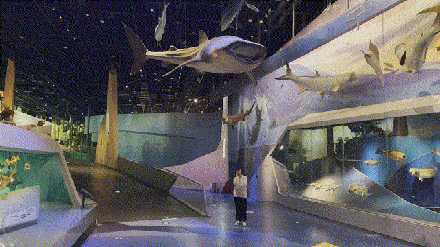 远古动物在武汉醒来ar博物馆沉浸式体验今起上新园博园