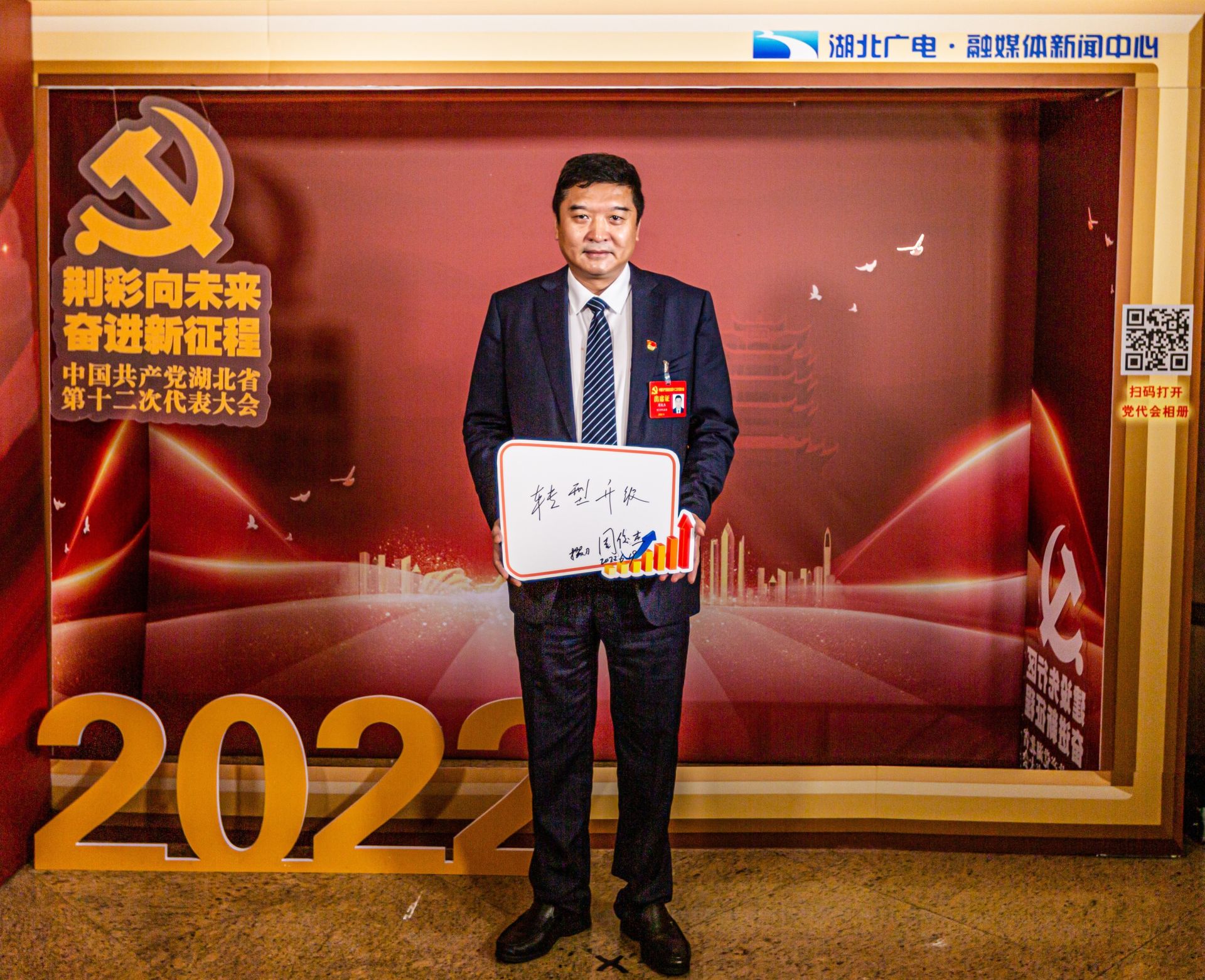 党代会相册丨省党代表,荆门市掇刀区委书记:周俊杰_长江云 - 湖北网络