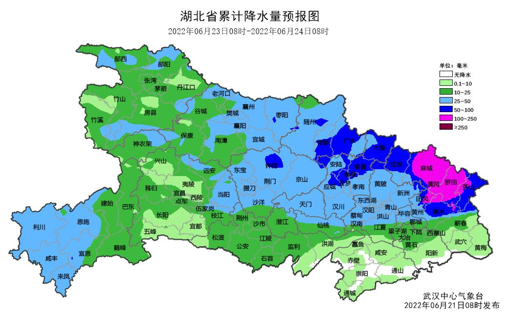 湖北省降雨预报图图片