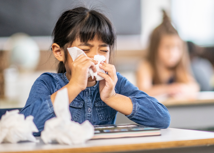 尚无疫苗儿童鼻塞流涕可能是感染这种病毒