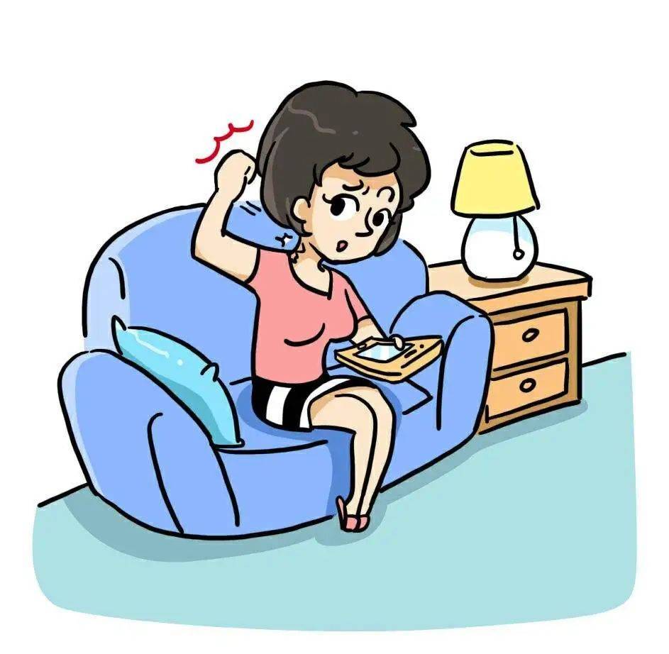 低头族手机党谨防颈椎病