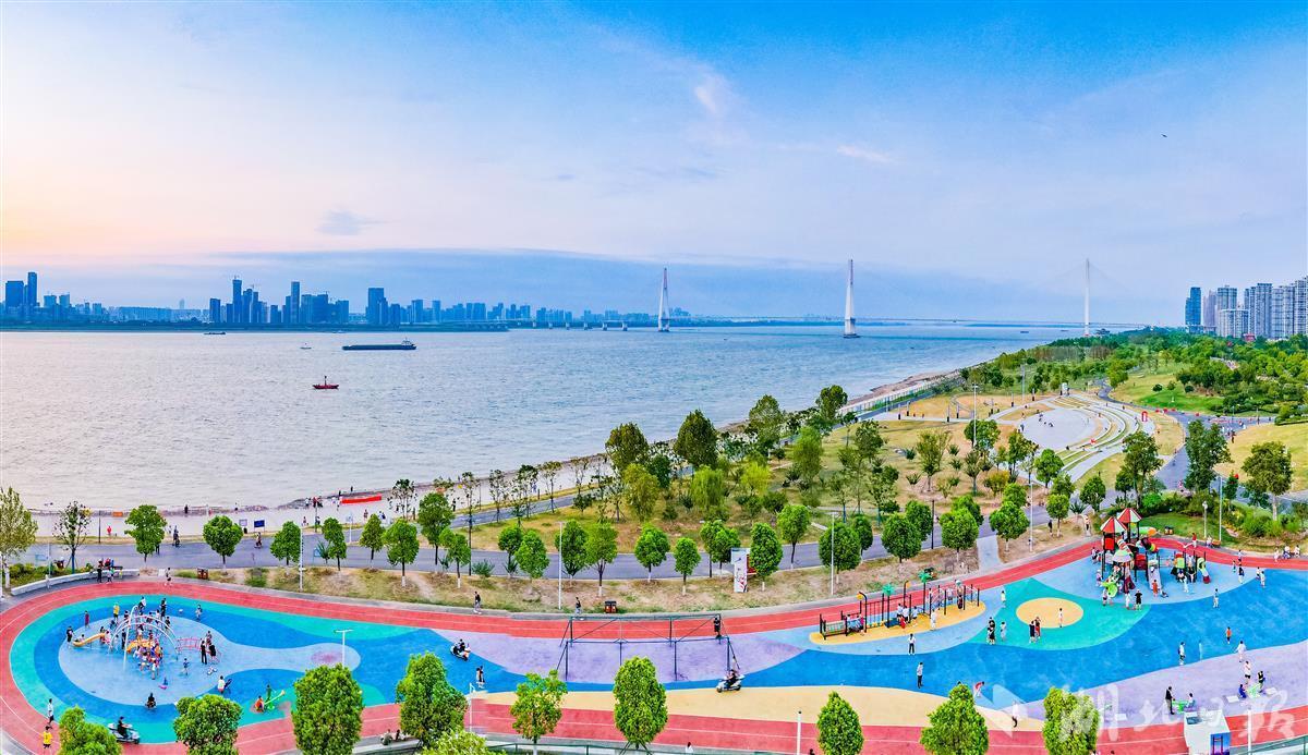 汉阳江滩公园图片