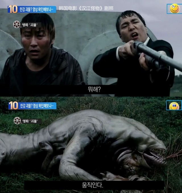 韩国民众在汉江拍到水怪长达10米游泳灵活自如