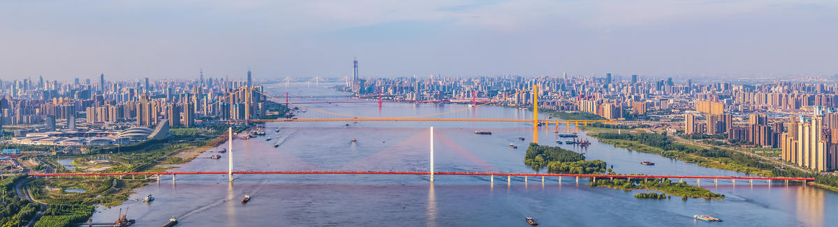 武汉长江大桥白沙洲图片
