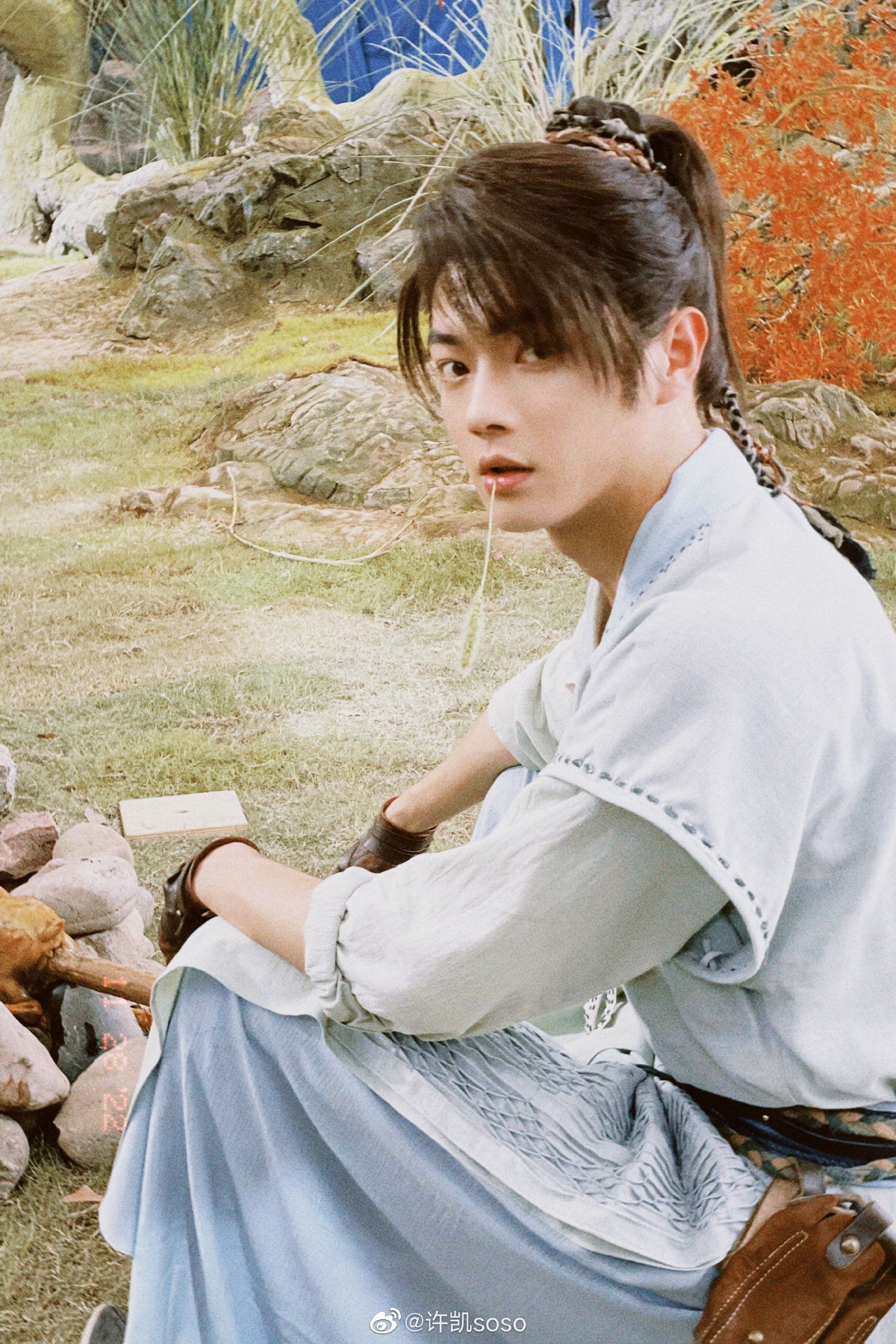 许凯发布仙剑六祈今朝幕后照片称一切自今日始