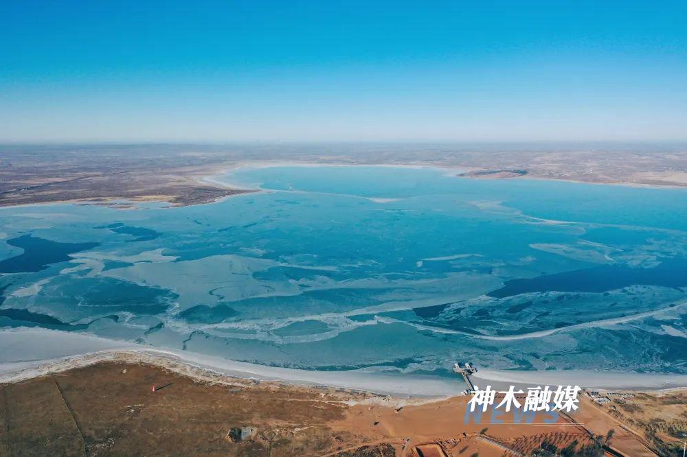 神木红碱淖冬日美景惹人醉