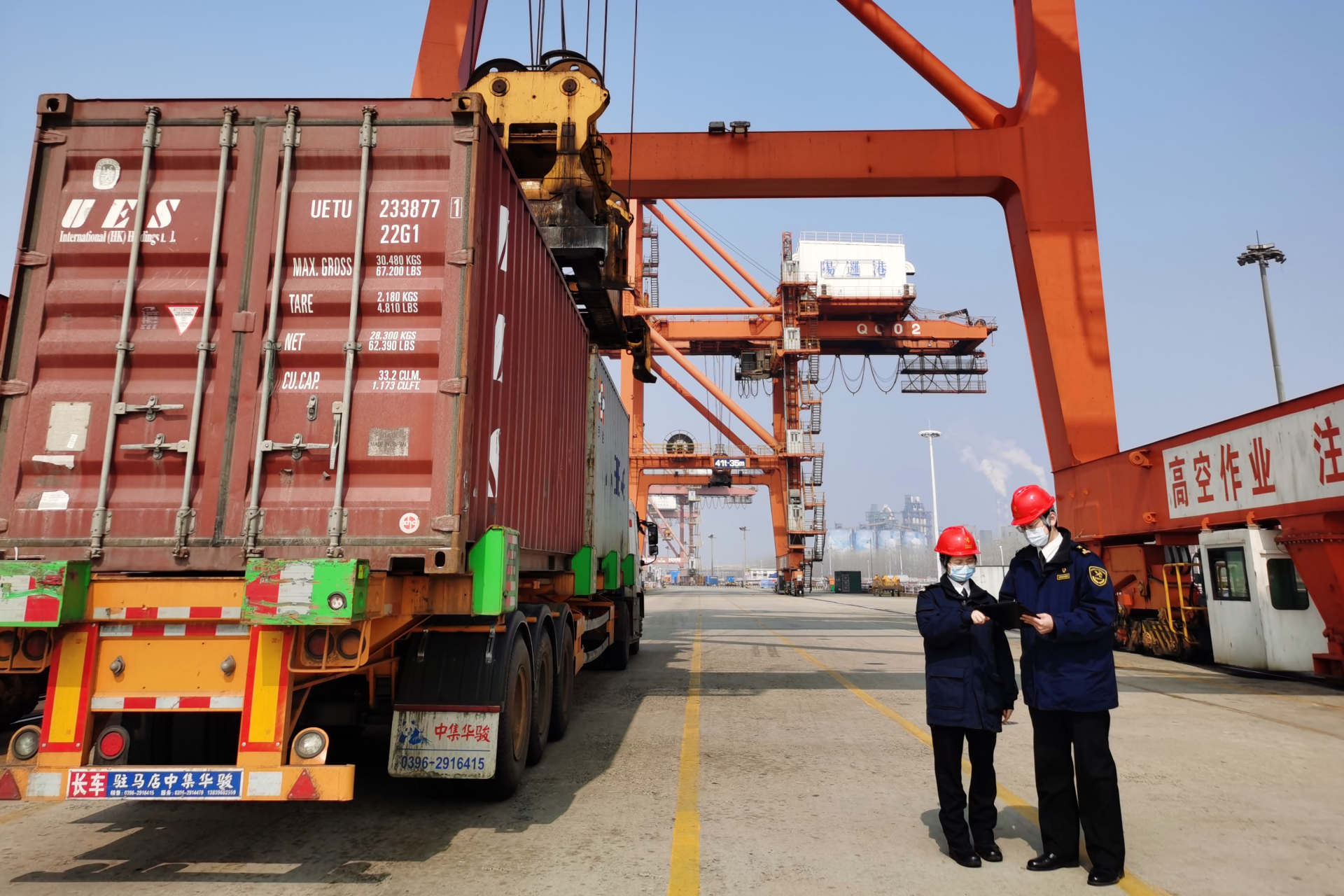 200万标箱武汉海关助力武汉阳逻港年集装箱吞吐量创历史新高