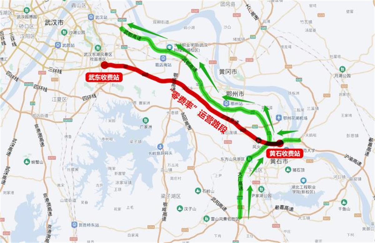 建议由k964仙洪互通转s43孝洪(仙洪)高速,经s78蕲嘉高速转g50沪渝高速