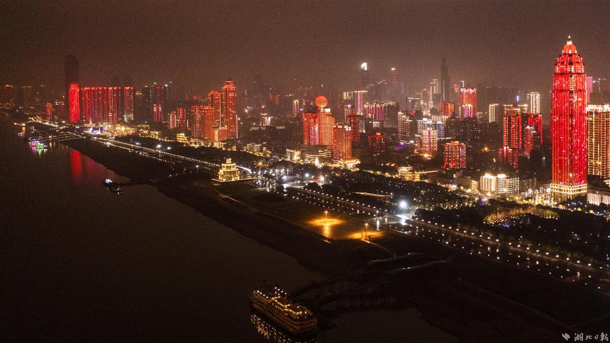 武汉三镇夜景图片