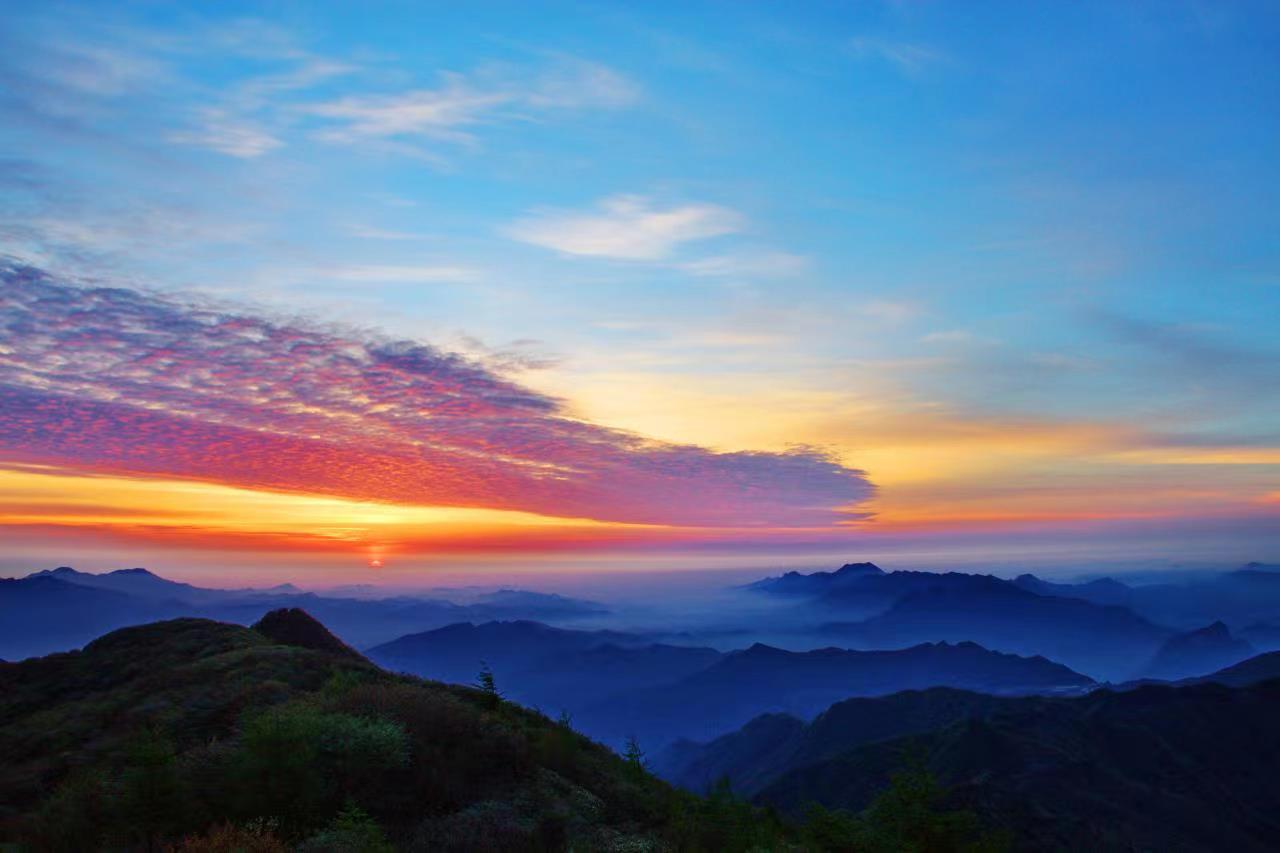 五峰后河风景区图片图片