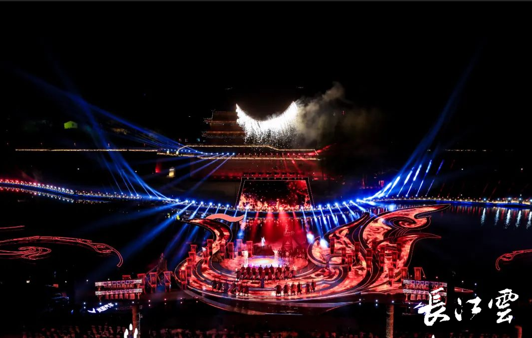 首届楚文化节惊艳开幕今夜沸腾荆州城
