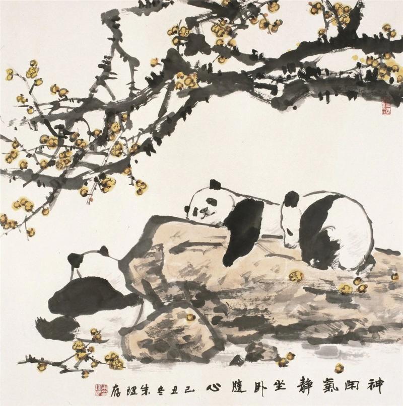画家朱理存曾说:"我的作品在艺术的大花园中,不过是一朵小花或小草