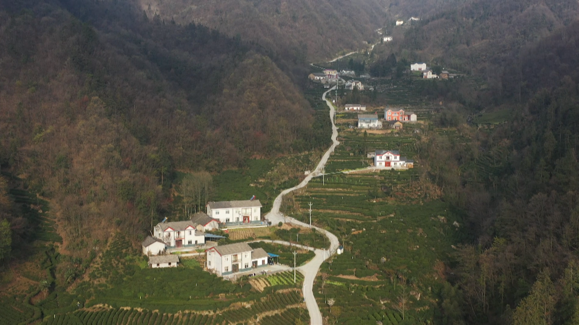 五一临近,在宜昌市长阳土家族自治县贺家坪镇贺家坪村老雾冲,许多游客