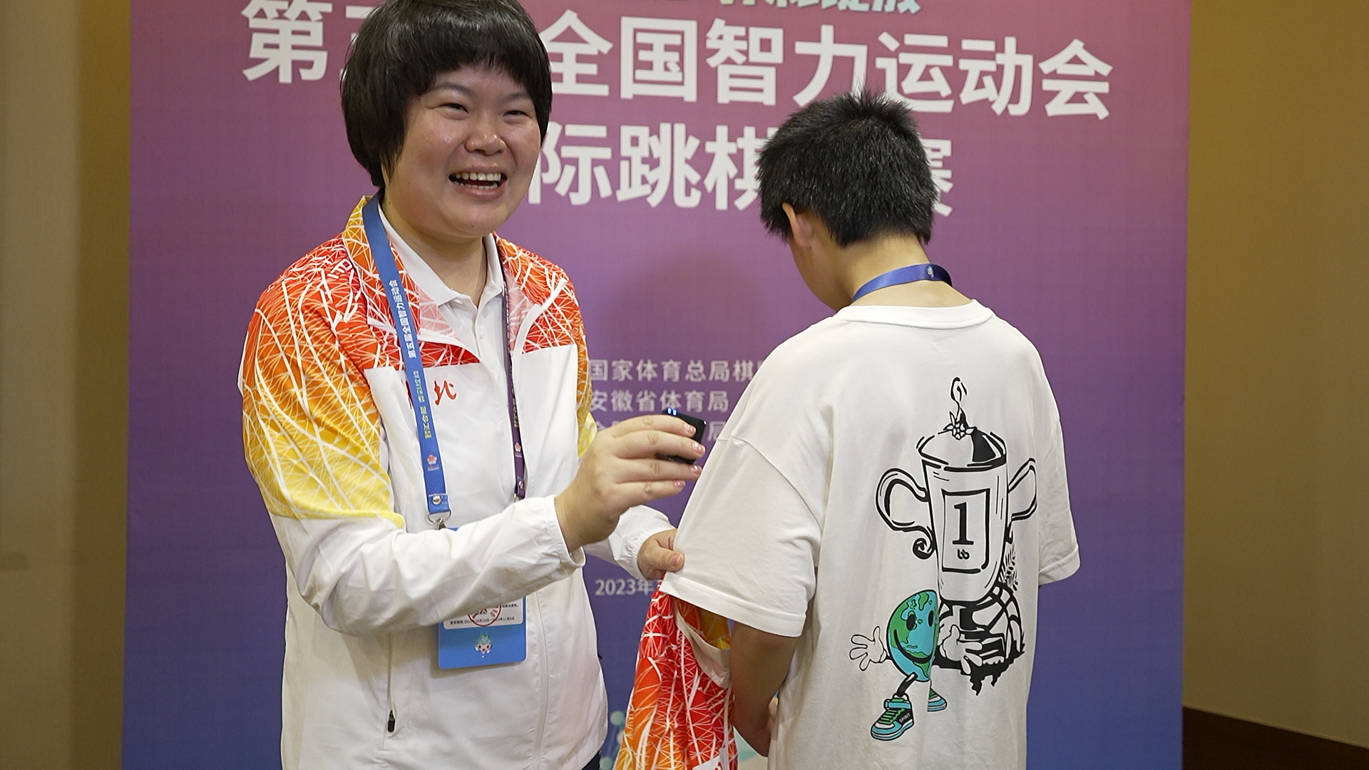 湖北少年拿下五智会国际跳棋首金的秘密武器是