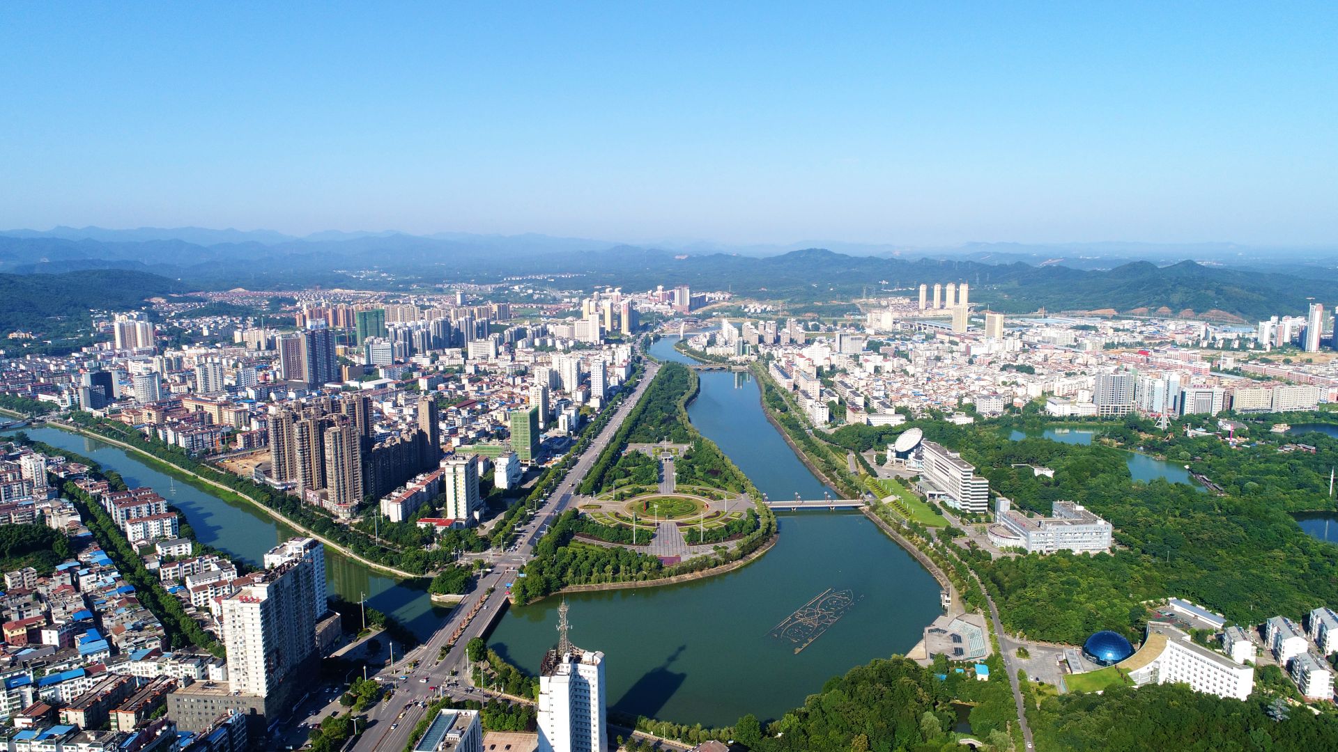 湖北咸宁:全域建设"大公园"_长江云 - 湖北网络广播电视台官方网站