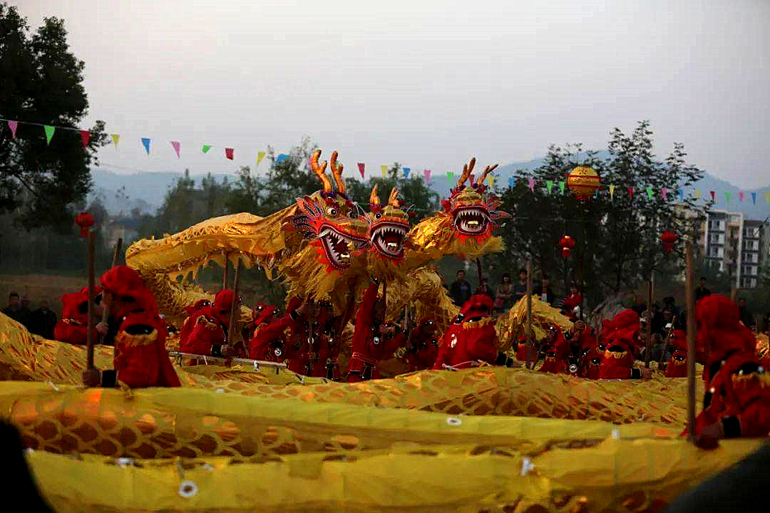 这条火了三百多年的湖北龙会舞更会武