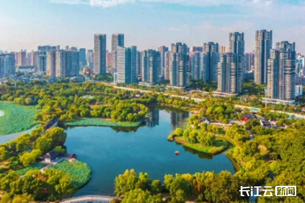 武汉北湖生态新城图片