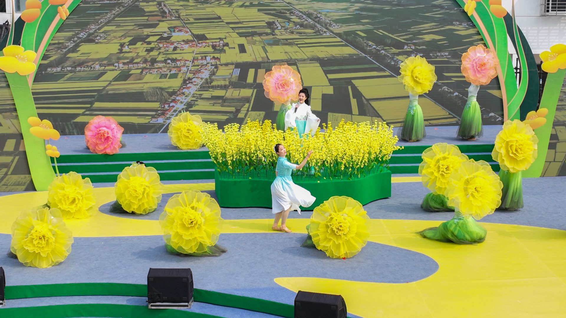 灿烂花海歌如潮 第三届湖北乡村音乐潮暨荆门沙洋油菜花季旅游活动