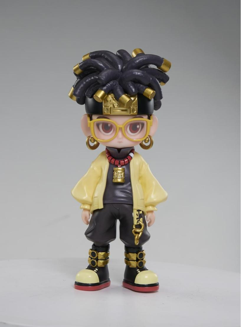 知音天团系列手办"石家河玉人像"