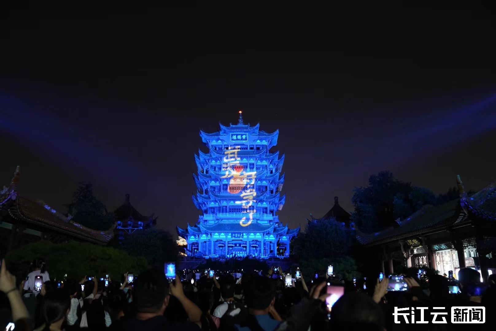 黄鹤楼夜景壁纸图片