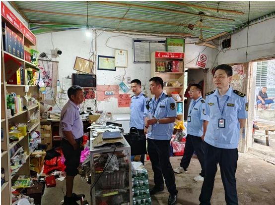 匡河镇综合执法中心联合开展“双随机、一公开”监督检查