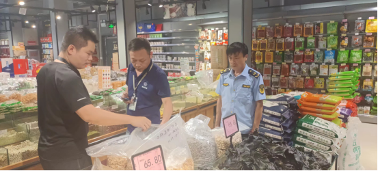 河铺市场监督管理所开展食品安全抽检工作