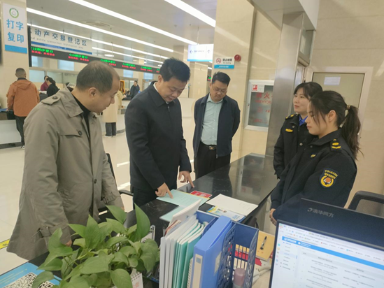 罗田城管：局长走流程 服务提效能