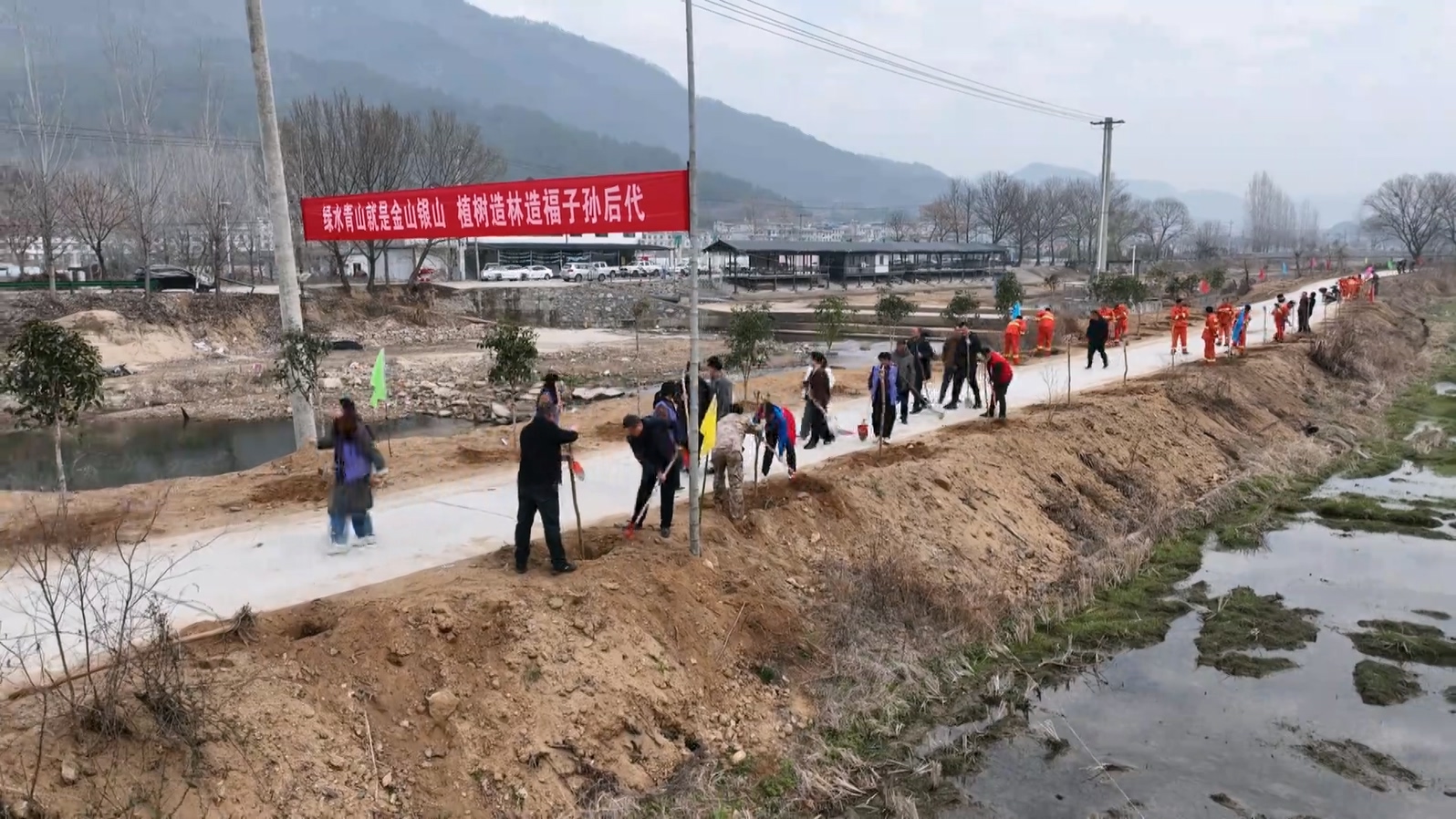 白庙河镇：共建绿色家园 助力乡村振兴