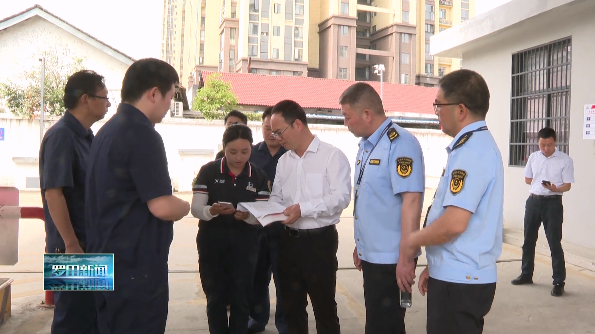 卫松带队开展安全生产检查