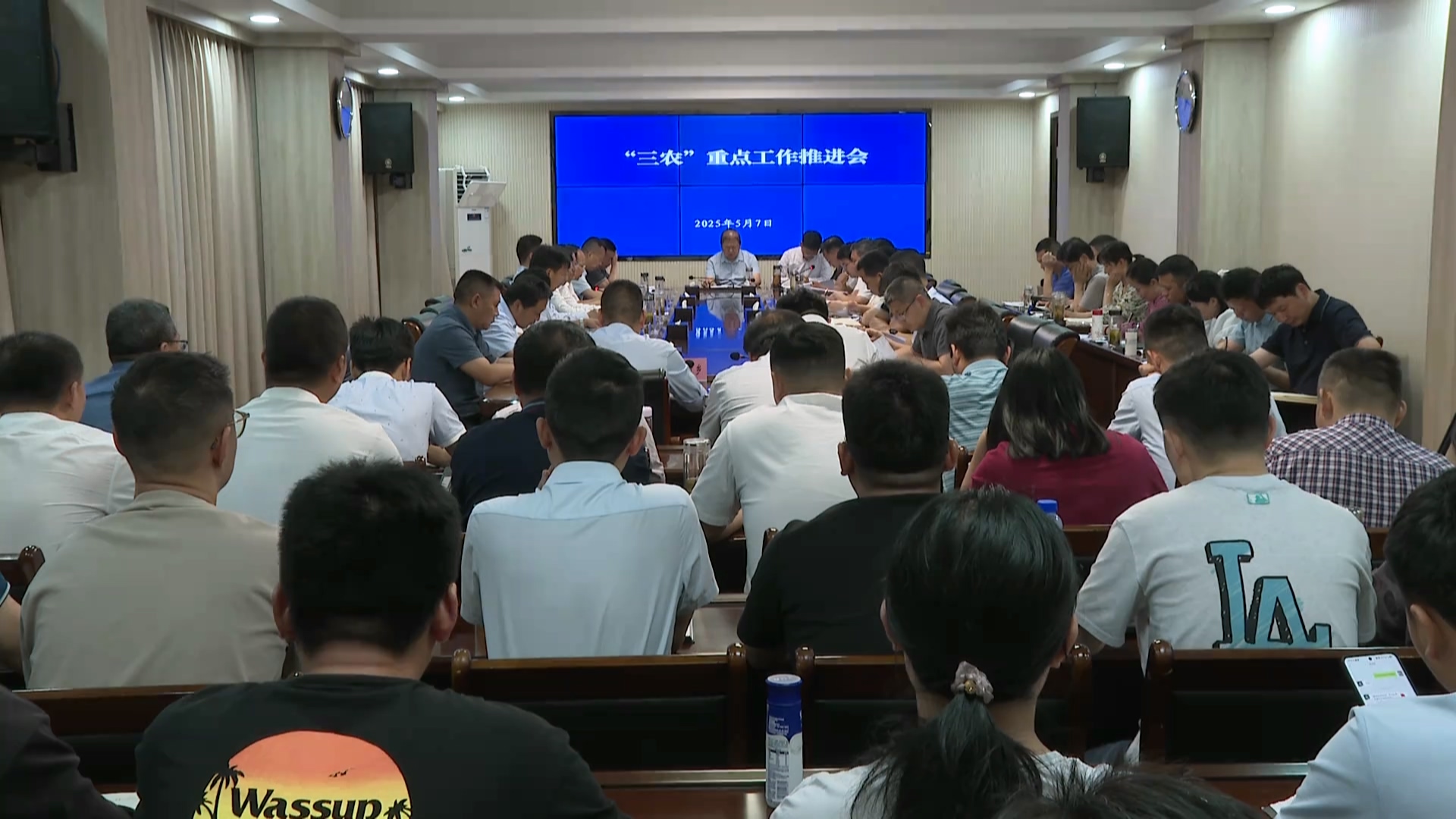 罗田县举行“三农”重点工作推进会