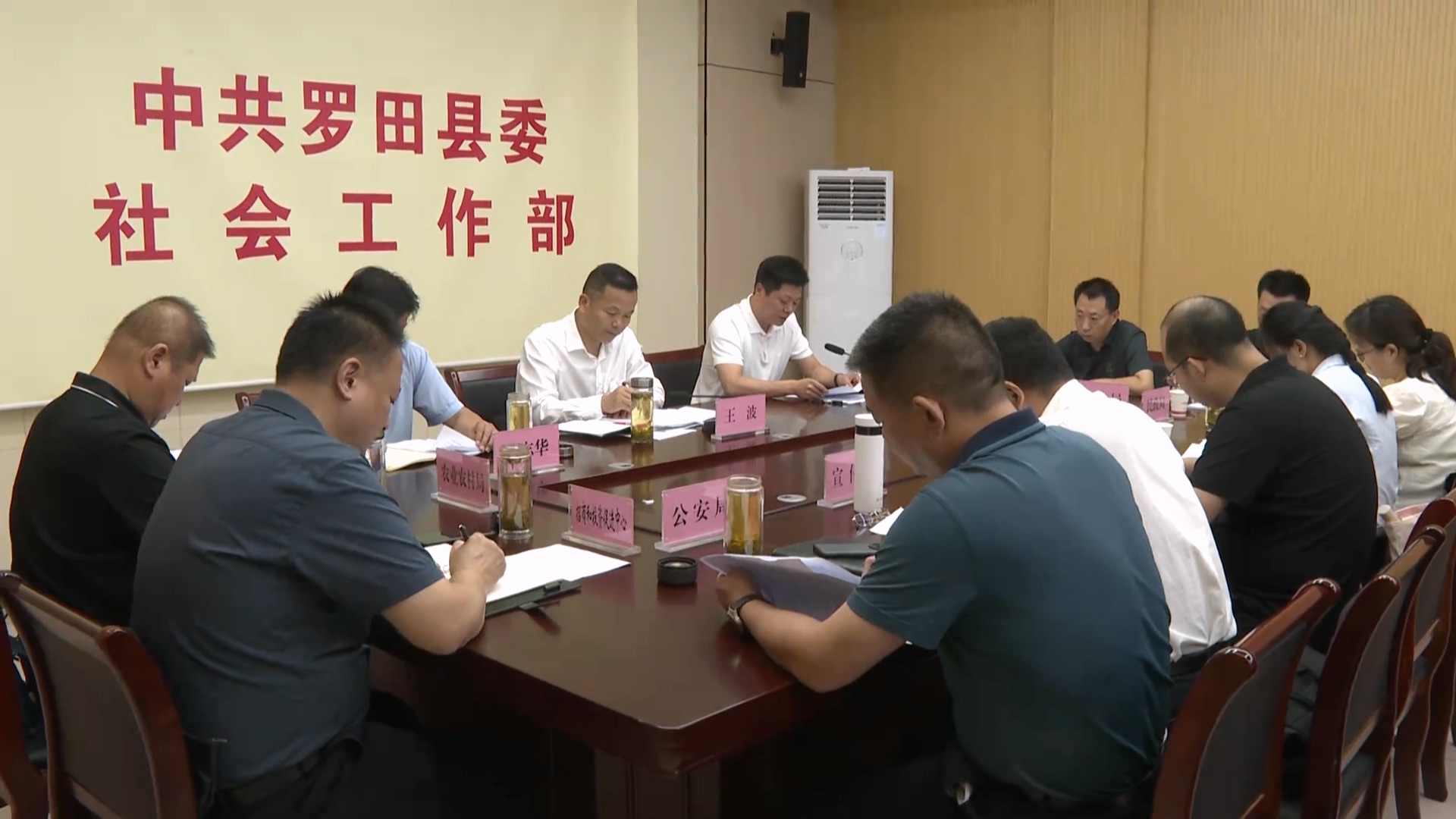 罗田县举行2025年社会治理领域十项重点工作调度会